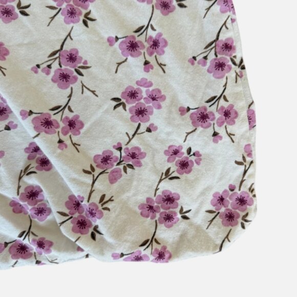 Touched by Nature Organic Cotton Sleep Bag Sack L 12-18 Months Purple Floral - Picture 7 of 7